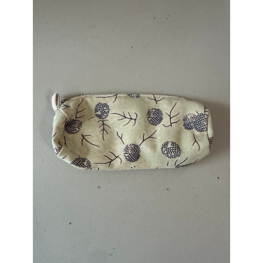 SoHa Living Hawaii Botanical Canvas Cosmetic Pencil Zipper Pouch